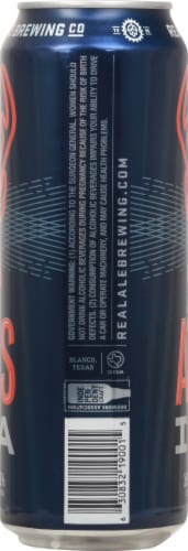 Real Ale Axis IPA Craft Beer single can Perspective: right