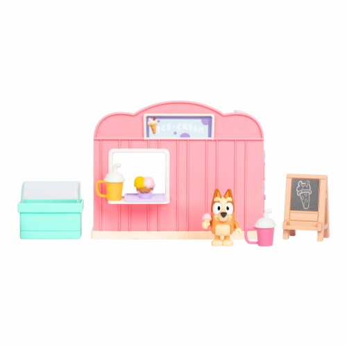 Bluey Ice Cream Shop Mini Playset Perspective: right