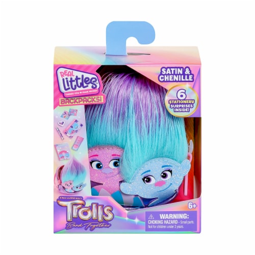 Moose Toys Real Littles Trolls Mini Backpacks - Assorted, 1 ct - Fry's Food  Stores