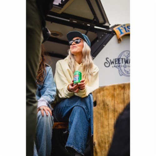 Sweet Water® Brewing Company® 420 Extra Pale Ale Beer Single Can Perspective: right