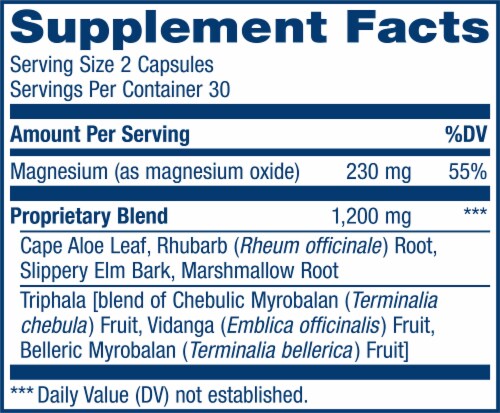 Renew Life Cleanse More Herbal and Mineral Detox Cleanse Capsules Perspective: right