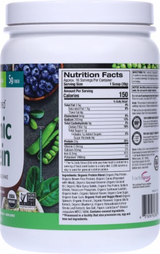 Purely Inspired® Organic Decadent Chocolate Protein Powder Perspective: right