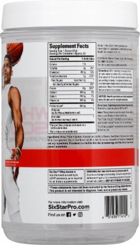 Six Star® Vanilla Cream Whey Isolate Perspective: right