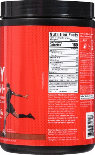 Six Star™ Elite Series Triple Chocolate 100% Whey Protein Plus Perspective: right