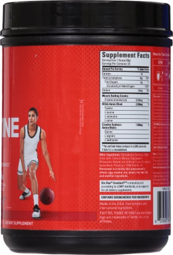 Six Star Creatine X3™ - Fruit Punch Perspective: right