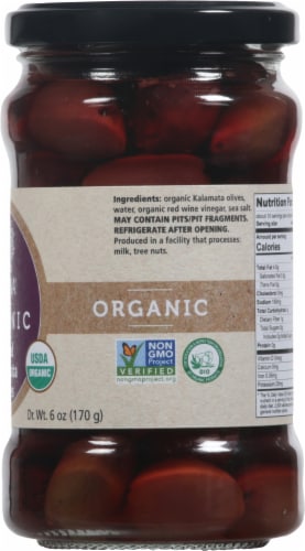 Divina Organic Kalamata Pitted Olives Perspective: right