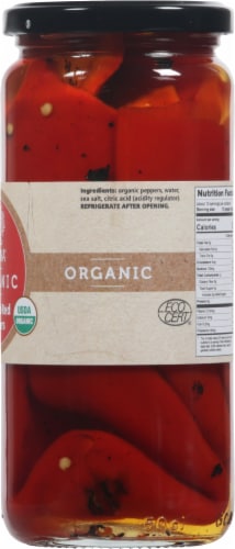 Divina® Organic Roasted Red Peppers Perspective: right