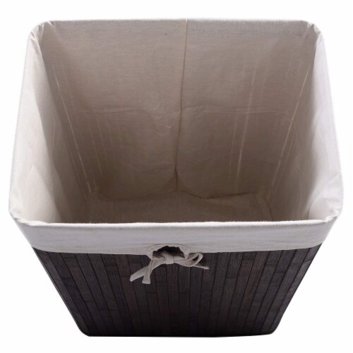 Slickblue Rectangle Hamper Laundry Basket Washing Cloth Bin Storage Bag Perspective: right