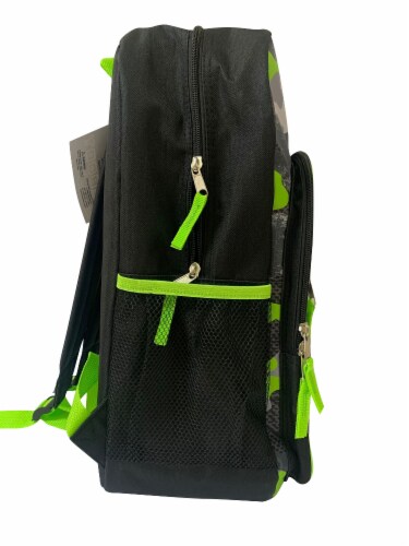 Cudlie Backpack - Green Camo Perspective: right