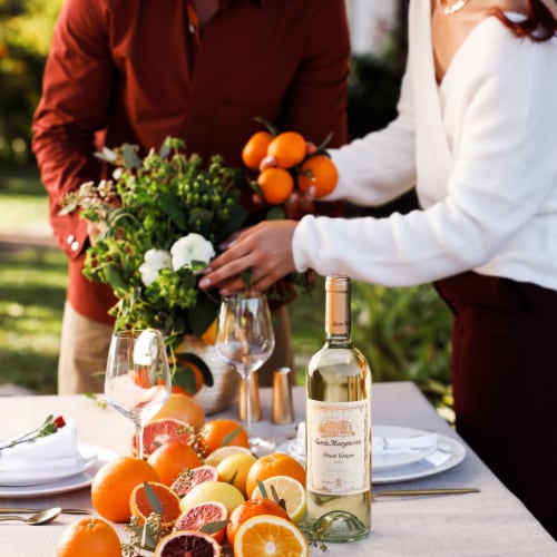 Santa Margherita Pinot Grigio Italy White Wine Perspective: right
