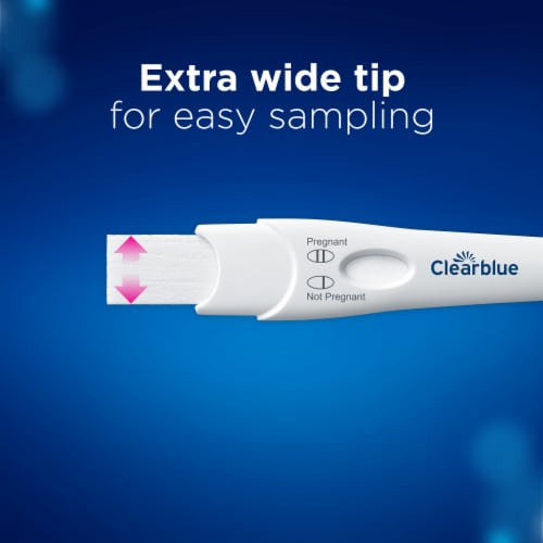 Clearblue Early Detection Pregnancy Test Perspective: right