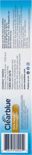 Clearblue® Early Digital Pregnancy Test with Smartguard™ Technology Perspective: right