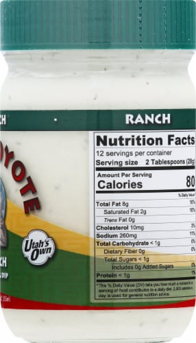 Wild Coyote Ranch Dressing & Dip Perspective: right