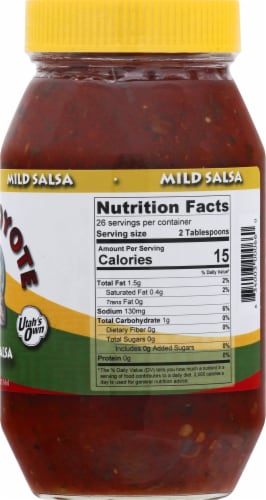 Wild Coyote Mild Salsa Perspective: right