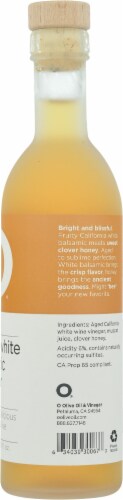 O Olive Oil Honey White Balsamic Vinegar Probiotic Drink Perspective: right