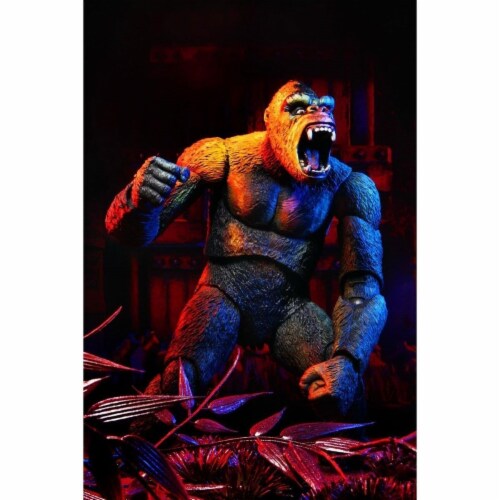 Neca King Kong Illustrated Color Edition 8 Inch Statue Figure Collectible Model Perspective: right