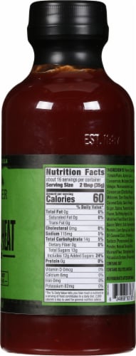 Traeger Wood Fire Grills Sweet & Heat Barbeque Sauce Perspective: right