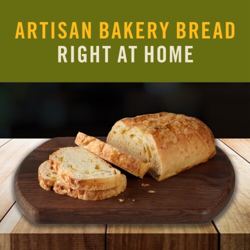 Panera Bread Asiago Cheese Bread Perspective: right