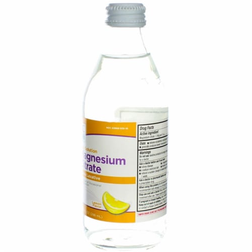Quality Choice Magnesium Citrate Liquid, Lemon, 10 fl oz, 10/Fl Oz Kroger