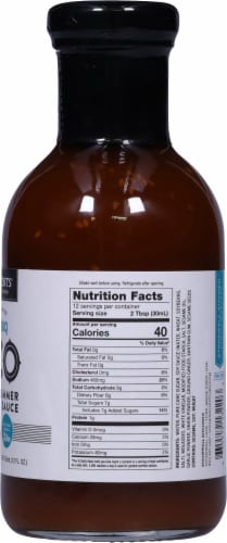 Urban Accents® Korean BBQ Taco Simmer Sauce Perspective: right