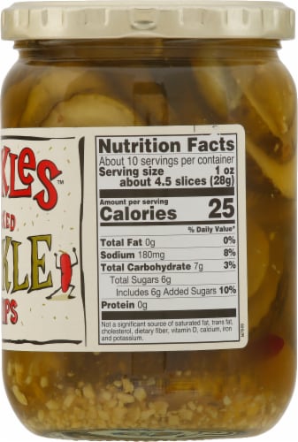 Wickles Wicked Pickle Chips, 16 fl oz