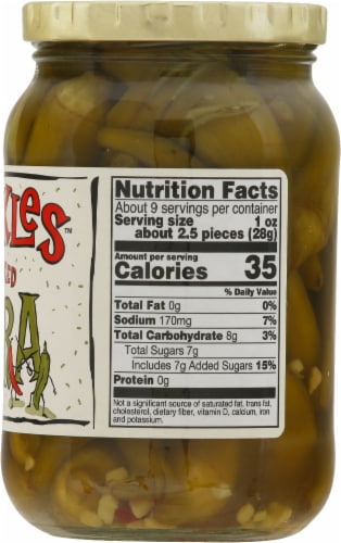 Wickles™ Wicked Pickled Okra Perspective: right