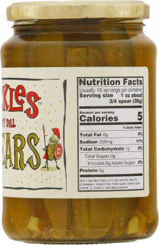 Wickles™ Dirty Dill Pickle Spears Perspective: right