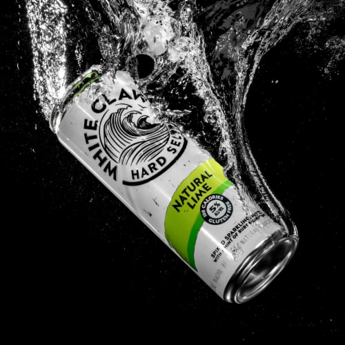 White Claw Hard Seltzer Natural Lime Perspective: right