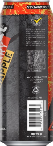Mike's Harder Strawberry Pineapple Premium Flavored Hard Beverage Single Can Perspective: right