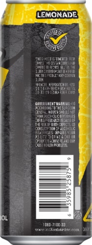 Mike's Harder Premium Hard Lemonade Single Can Perspective: right