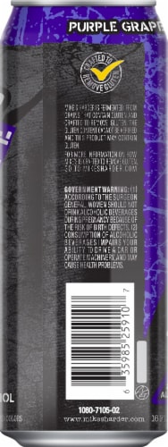 Mike's Harder Limited Edition Purple Grape Premium Flavored Hard Beverage Single Can Perspective: right