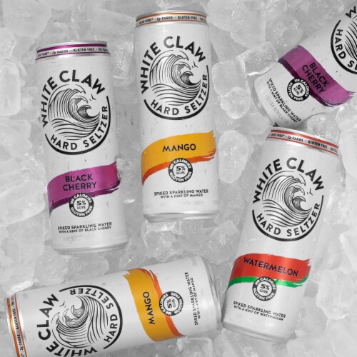 White Claw Spiked Seltzer Variety Pack Perspective: right