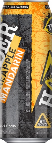 Mike's Harder Pineapple Mandarin Hard Lemonade Single Can Perspective: right