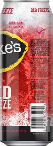 Mike's Hard Freeze Red Premium Malt Beverage Perspective: right