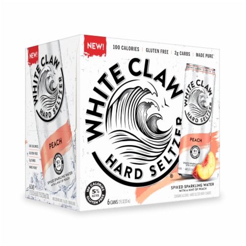 White Claw Hard Seltzer Peach