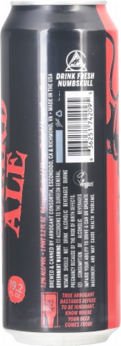 Stone® Arrogant Bastard® Ale Beer Single Can Perspective: right