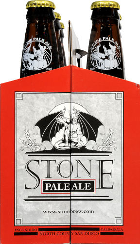Stone Pale Ale Perspective: right