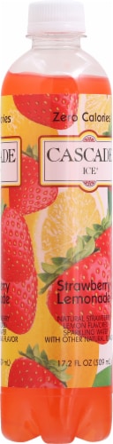 Cascade Ice® Sparkling Strawberry Lemonade Water Perspective: right