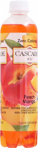 Cascade Ice® Peach Mango Zero Calories Sparkling Water Perspective: right