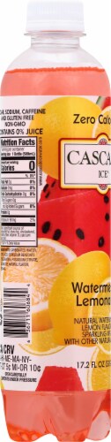 Cascade Ice® Watermelon Lemonade Flavored Sparkling Bottled Water Perspective: right