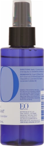 EO Organic Lavender Deodorant Spray Perspective: right