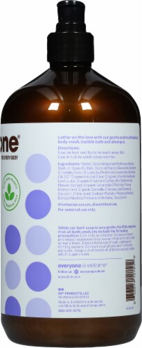 Everyone Lavender + Aloe 3 in 1 Shampoo Body Wash & Bubble Bath Perspective: right