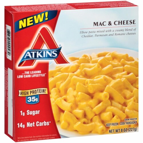 Atkins Mac & Cheese Perspective: right