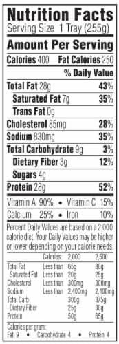 Atkins™ Chicken Margherita Frozen Meal Perspective: right