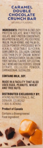 Atkins® Caramel Double Chocolate Crunch Bars Perspective: right