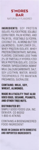 Atkins S'mores Protein Meal Bars Perspective: right