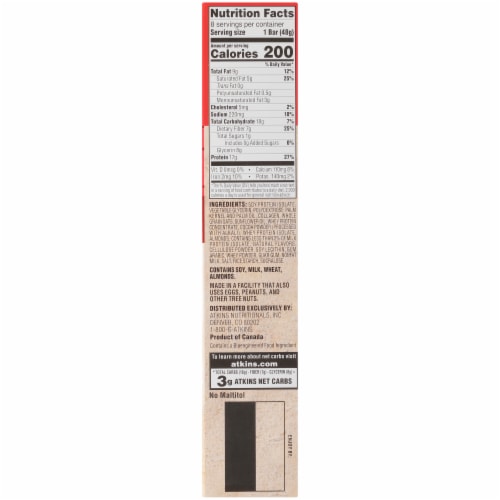 Atkins® Chocolate Chip Granola Bars Perspective: right