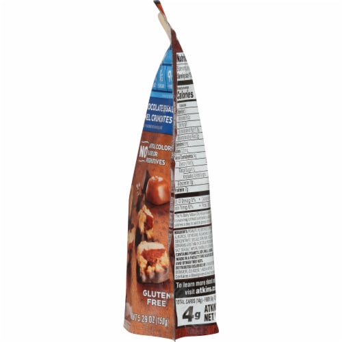Atkins® Sweet & Salty Dark Chocolate Sea Salt Caramel Crunch Bites Perspective: right