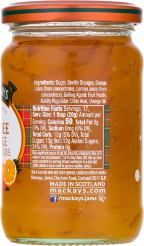 Mackay's Dundee Orange Marmalade Perspective: right