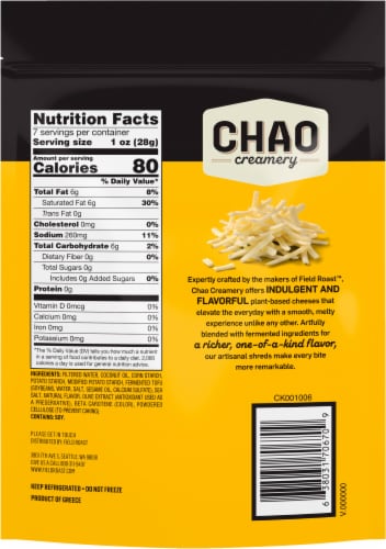 Field Roast Creamy Original Chao Shreds Perspective: right
